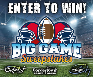 Enter the Big Game Sweepstakes